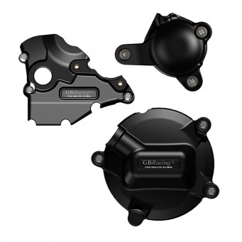 GB-Racing 3-pieces Engine Cover Set Moto 3 Honda Blank Lid