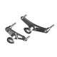 GB RACING Rahmenschutz Street Set (Rechts+Links) Daytona 675 2006-2010 | 675 Street Triple/R 2007-2016