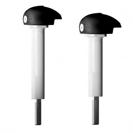 GB RACING Paar Rahmenschutz / Sturzpads (Bullet Frame Sliders) Ninja 400 2018-2023 | Ninja 500 2024-