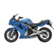 Grip de Réservoir Volcano STOMPGRIP ER-6F/N 2006-2011, Ninja 650R 2007-2008