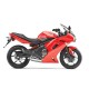 Grip de Réservoir Volcano STOMPGRIP ER-6F/N 2006-2011, Ninja 650R 2007-2008
