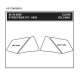 Volcano traction pads STOMPGRIP Superduke 990/R 2007-2013