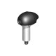Tampon de remplacement droit complet Route Bullet GB Racing Daytona 675 06-12, Street Triple R 07-12