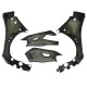 Carbon frame swingarm protectors YZF R1 2015-2022, MT10 2016-2020