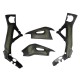 Carbon frame swingarm protectors RSV4 2009-2020, Tuono V4 1100 2015-2020