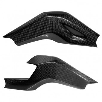 Carbon swingarm protectors Daytona 675 2006-2012, 675R 2011-2012