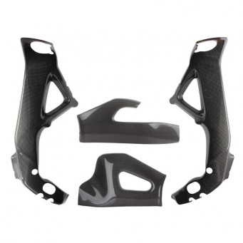 Carbon frame swingarm protectors RSV4 1100 Factory 2021-2023, Tuono V4 2021-2023