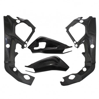Carbon Rahmenschoner und Carbon Schwingenschoner S1000RR 2009-2011