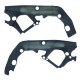 Carbon frame protectors S1000RR 2012-2014 | HP4 2013-2015