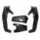 Frame and swingarm protector carbon ZX6R 2009-2016 | ZX6R 636 2013-2016 | 2019