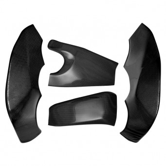 Replacement right or left-hand carbon swingarm guards YZF R6 2008-2016