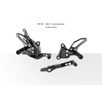 Adjustable Rearsets Bonamici Racing R7 2021-2023