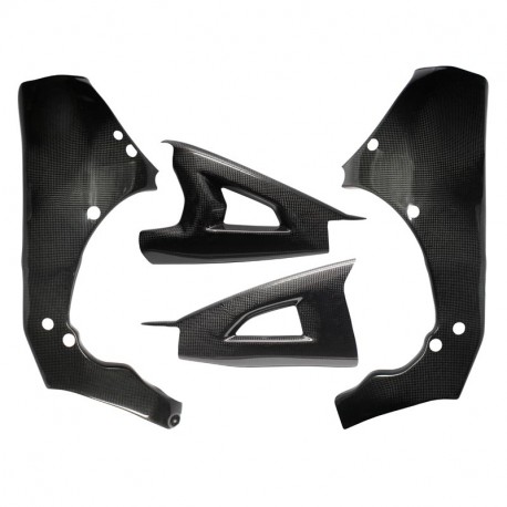 Carbon frame swingarm protectors ZX10R 2016-2018