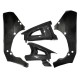 Protections de cadre et bras oscillant avec protection de chaîne carbone ZX10R 2016-2025
