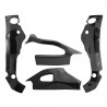 Carbon frame swingarm protectors