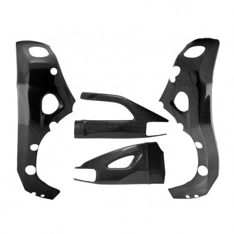 Carbon frame swingarm protectors S1000RR 2015-2017