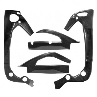 Carbon frame swingarm protectors GSXR1000 2017-2018