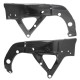 Large carbon frame protectors YZF R6 2006-2024
