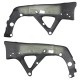 Protections de cadre grand modèle carbone Yamaha YZF R6 2006-
