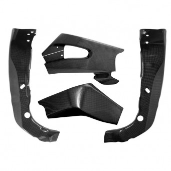 Carbon swingarm and chain guards R6 2016-2016