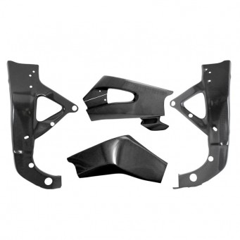 Frame and swingarm guard version 2 Carbon R6 2006-2016