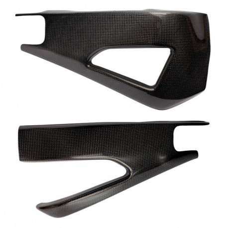 Carbon swingarm protectors YZF R1 2015-2017