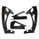 Carbon frame and swingarm protector YZF R1 2009-2014