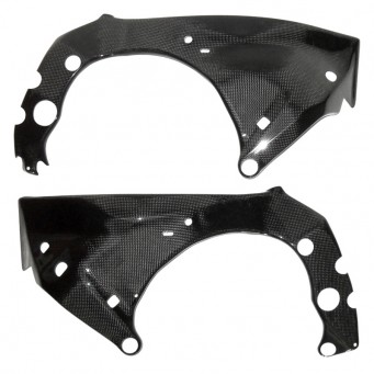 Carbon frame protectors YZF R1 2015-2022, MT10 2016-2020