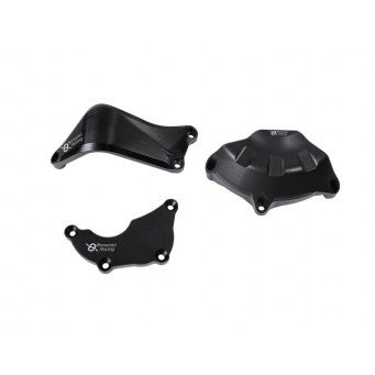 Bonamici Racing Satz mit 2 Kurbelgehäuseschutzvorrichtungen Yamaha R6 2006-2022