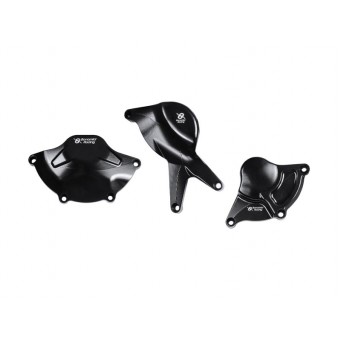 Kit of 3 crankcase protectors BONAMICI Racing GSX-R 1000 2017-2021