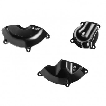 Kit of 3 crankcase protectors BONAMICI Racing 890 Duke/R 2020-2023