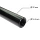 Bonamici Racing 245x22,2 mm Tube for low clip-on handlebar