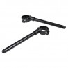 Bonamici Racing low clip-on handlebar pair (ø = 51mm) 