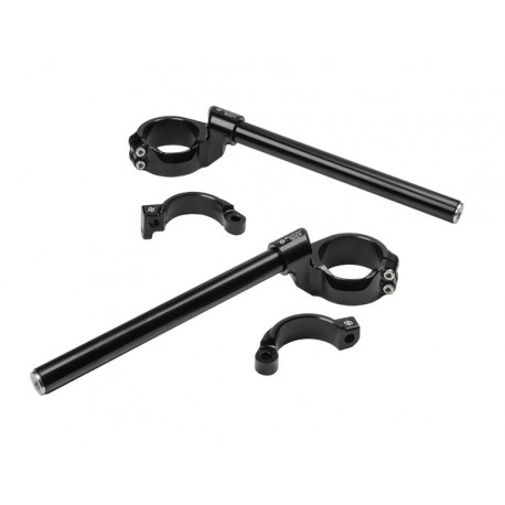 Bracelets & demi-guidons réhaussés 27 mm 6.5 degrés diam 55 mm BONAMICI RACING S1000RR 2019-2025, M1000RR 2021-2025