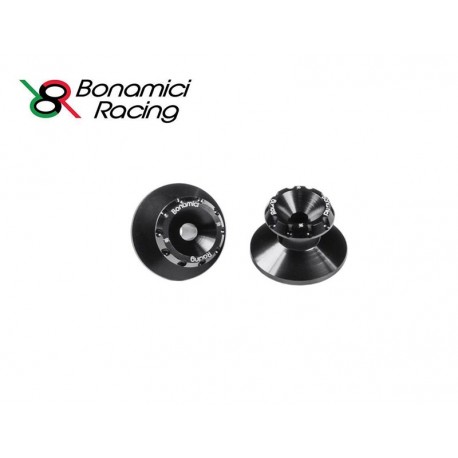 Bonamici Racing Aufnahmerollen/Spulen 8 mm (Schwarz)