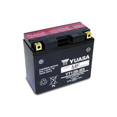 Yuasa Motorcycle Battery YT12B-BS