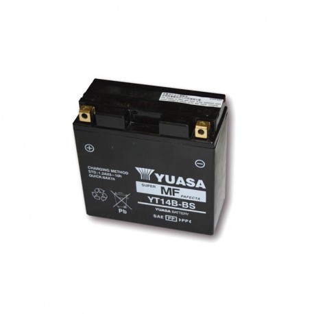 Yuasa Motorradbatterie YT14B-BS