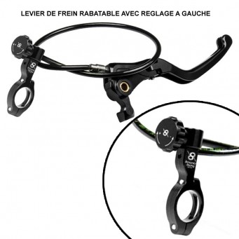 Bonamici Racing Bremshebel mit Fernversteller BREMBO PR19x20 