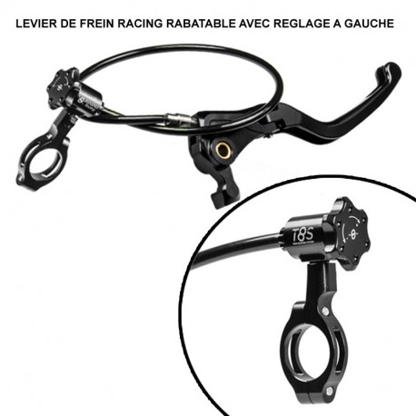 Levier de frein rabattable avec réglage de la garde à gauche BMW, MV Agusta, SUZUKI BONAMICI