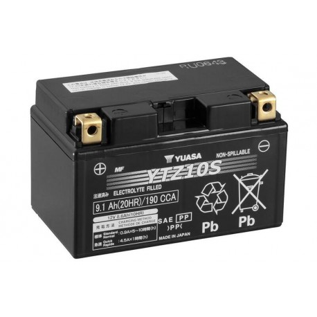 Yuasa YTZ10S motorcycle battery