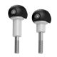 GB RACING Rahmenschutz / Sturzpads (Bullet Frame Sliders) XSR900 2022-