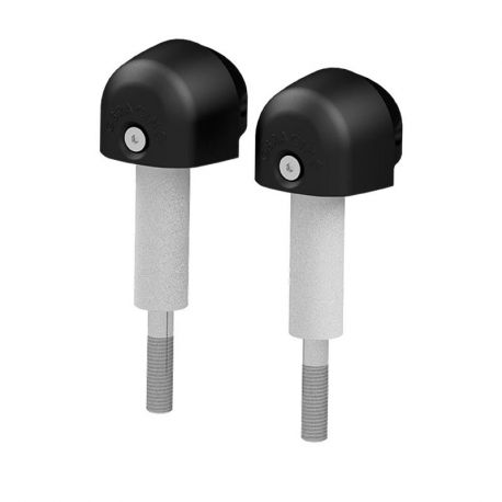 Tampons de protection de cadre route XL Bullet GB Racing GSX-8S 2023-2024, GSX-8R 2024