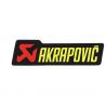Sticker de pot autocollant logo Akrapovic  150x45 mm