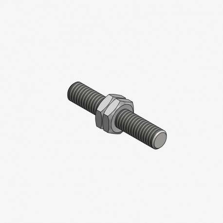 RH Threaded Rod Replacement Part For Rear sets Bonomici Racing