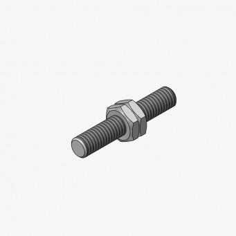 Bonamici Racing LH Threaded Rod Replacement Part For Rearsets 