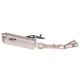 3/4 de ligne d'échappement Spark Ø54 mm avec intermédiaire inox ou titane et cilencieux Force YZF-R1 2015-2024