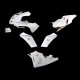 Carénage poly racing complet 6 parties SRT Fairings en fibre de verre pour Yamaha YZF-R1 2020–