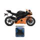 Stompgrip tank pad motorcycle Volcano Yamaha YZF R6 2017-