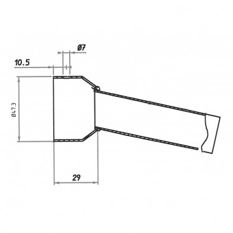 Spark Exhaust dB-killer for GP Style silencers with ECE KTM 200 Duke 2012-2019 | 125 Duke 2011-2016