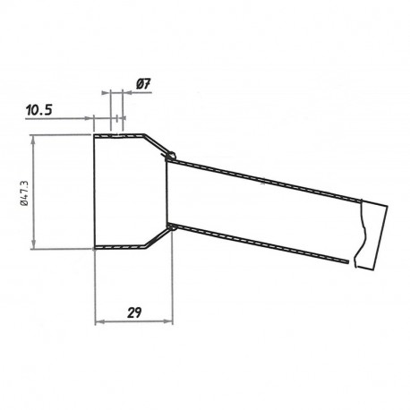 Spark Exhaust dB-killer for GP Style silencers with ECE KTM 200 Duke 2012-2019 | 125 Duke 2011-2016